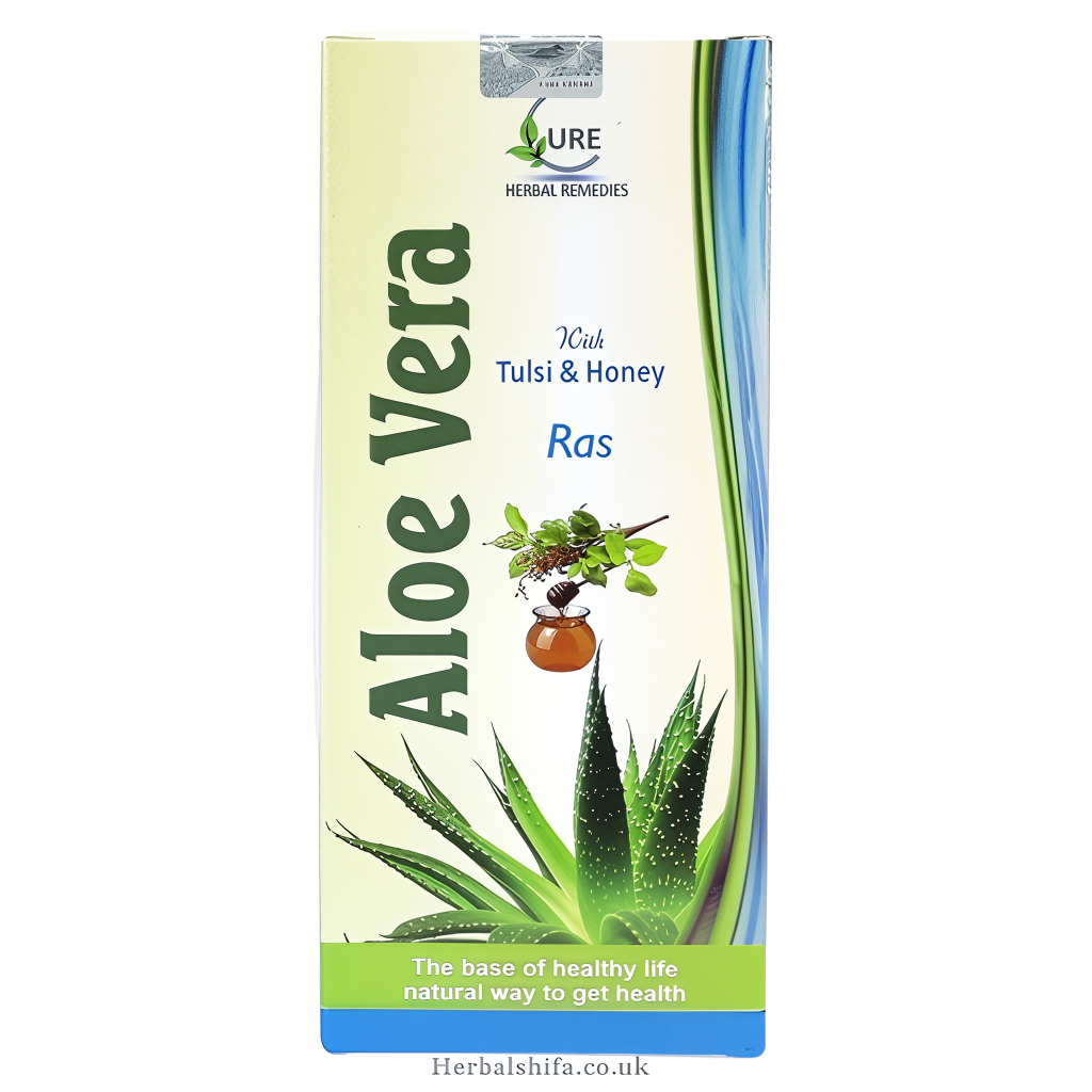 Aloe Vera Juice With Tulsi & Honey by Cure