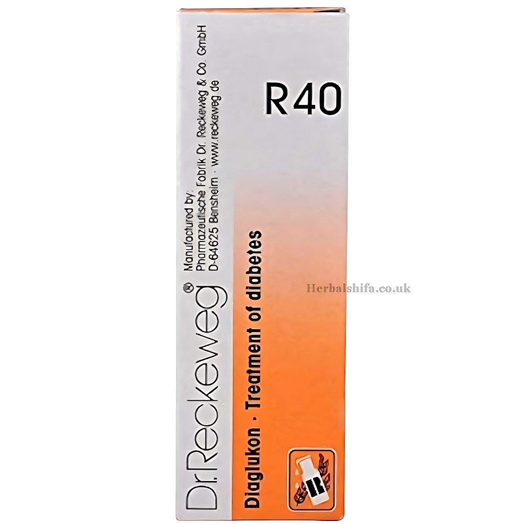 R40 Treatment of Diabetes Drops by Dr Reckeweg