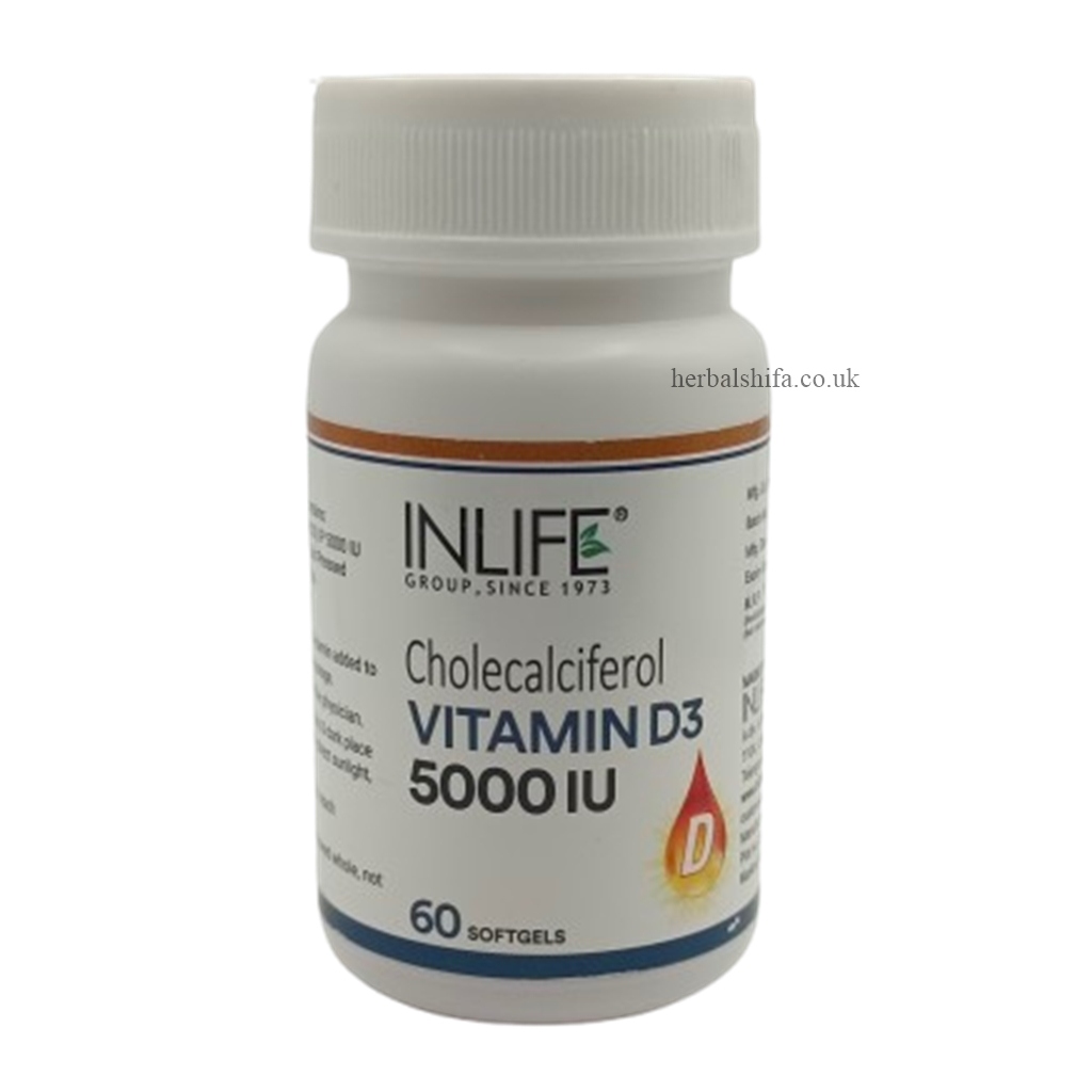 Vitamin D3 5000 IU by INLIFE